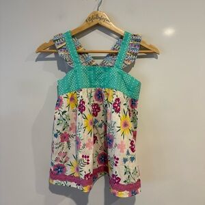 NWT Matilda Jane Dream Chasers Floral Imagination Tunic Top